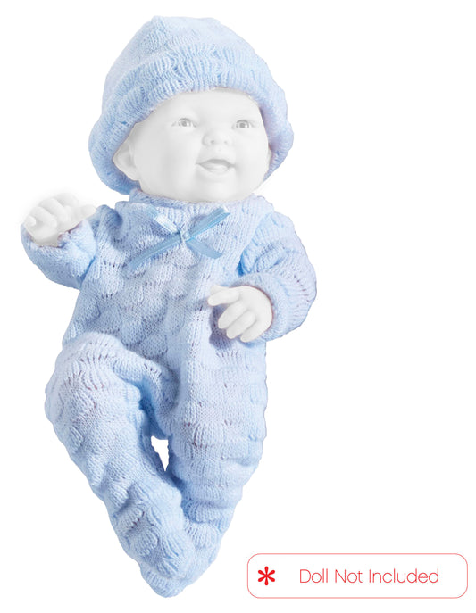 Blue Onesie for Mini La Newborn 9.5" Doll