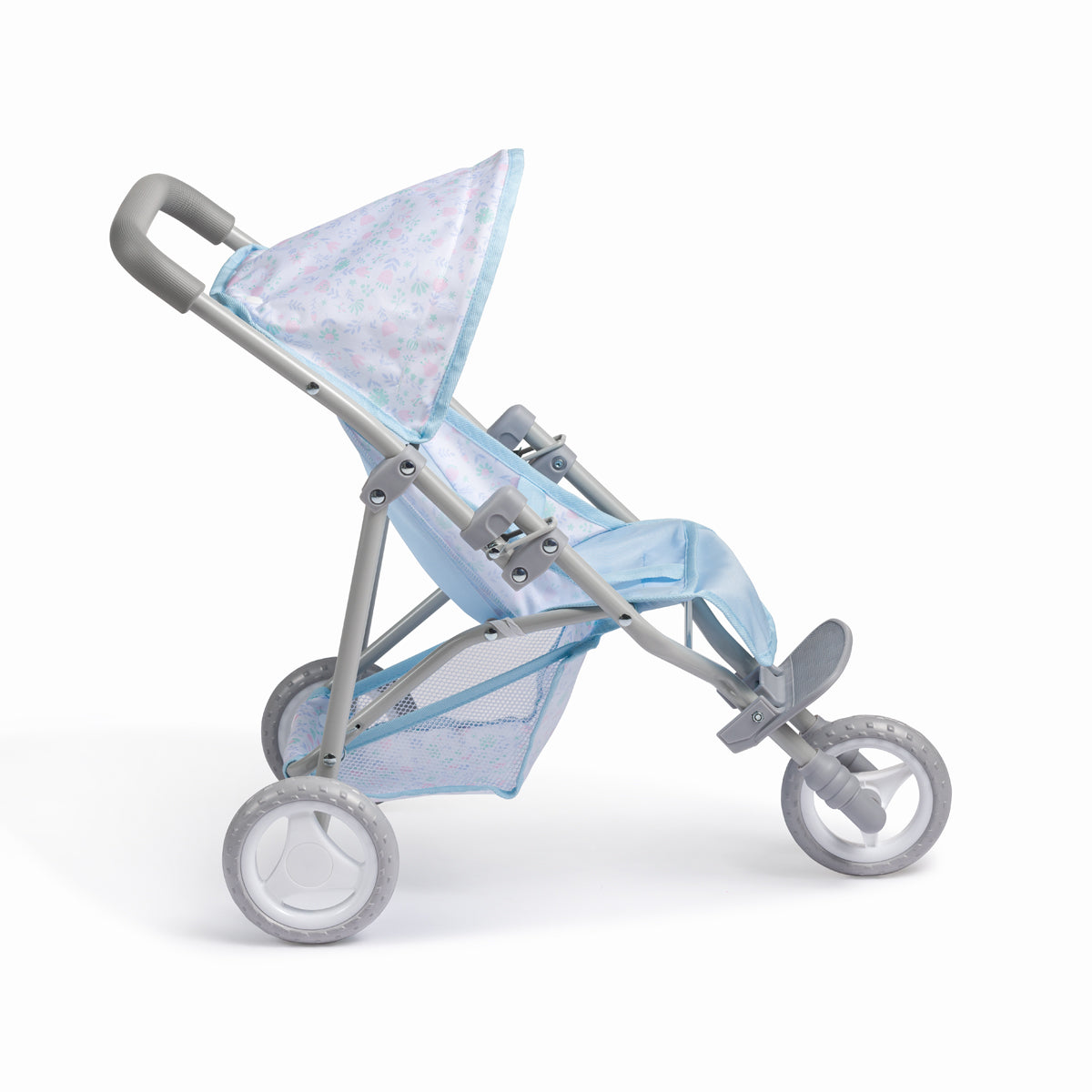 JC Toys - Berenguer Boutique Playtime | Deluxe Folding Jogger | Royal Blue Collection | for Dolls up to 20" | Ages 3+