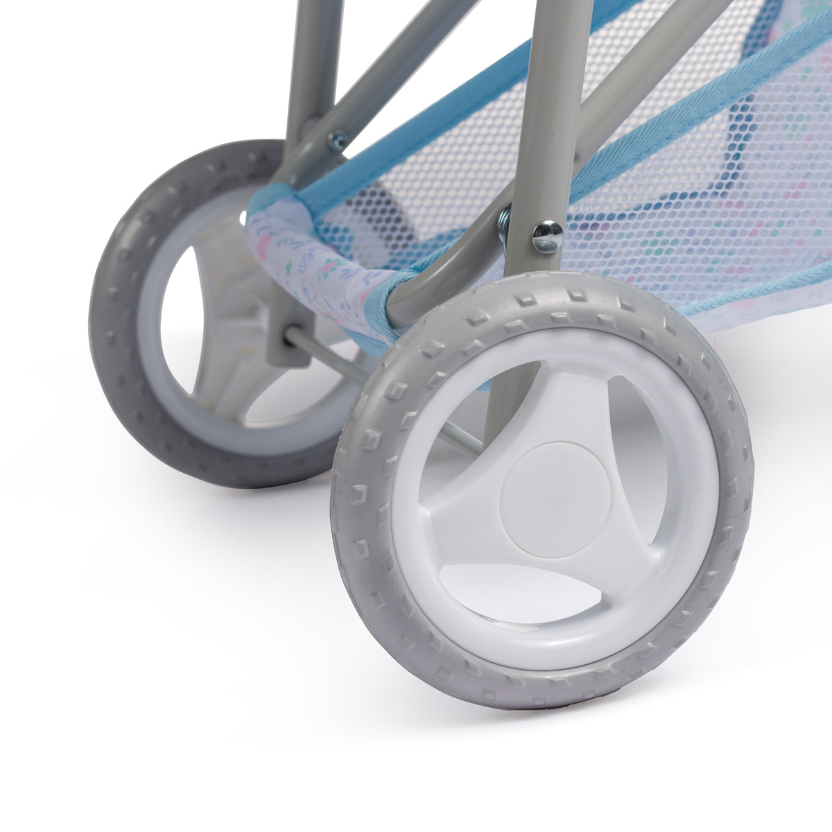 JC Toys - Berenguer Boutique Playtime | Deluxe Folding Jogger | Royal Blue Collection | for Dolls up to 20" | Ages 3+