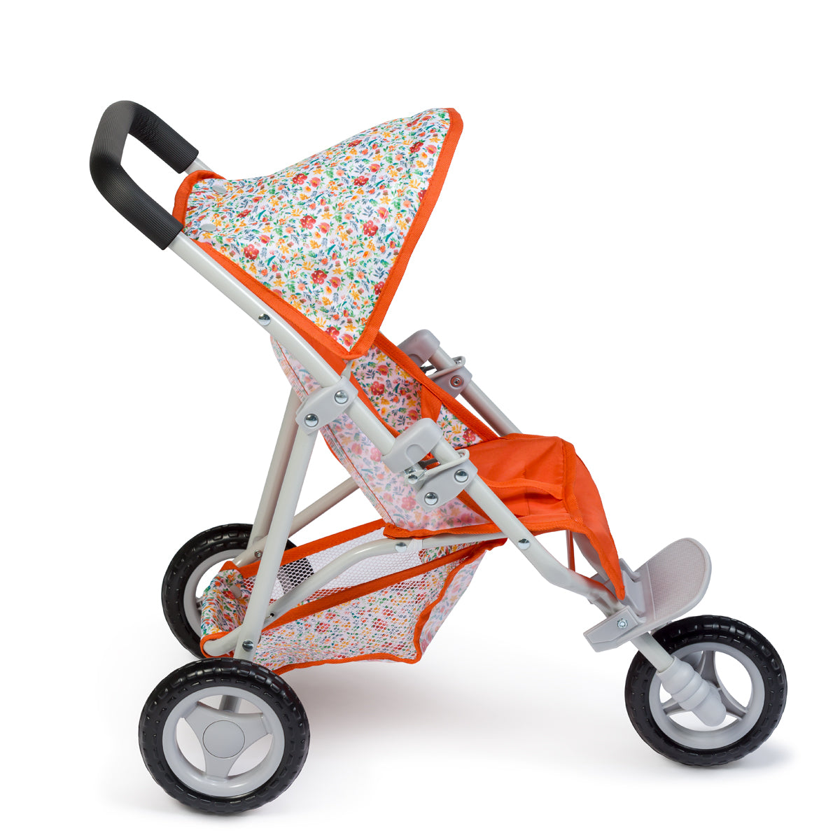 JC Toys - Berenguer Boutique Playtime | Deluxe Folding Jogger | Nature Collection | for Dolls up to 20" | Ages 3+