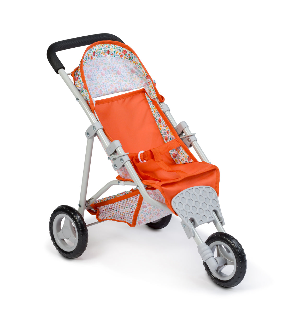 JC Toys - Berenguer Boutique Playtime | Deluxe Folding Jogger | Nature Collection | for Dolls up to 20" | Ages 3+