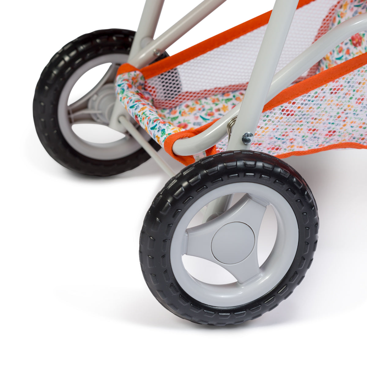 JC Toys - Berenguer Boutique Playtime | Deluxe Folding Jogger | Nature Collection | for Dolls up to 20" | Ages 3+