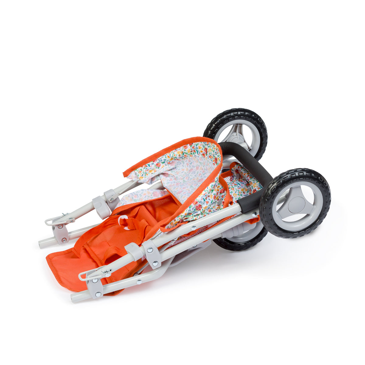 JC Toys - Berenguer Boutique Playtime | Deluxe Folding Jogger | Nature Collection | for Dolls up to 20" | Ages 3+