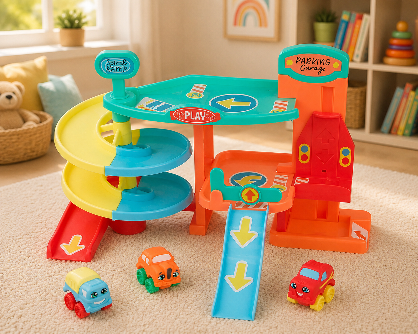 Lots to Play Toys ® Baby Car Parking Garage – JC Toys Group Inc.