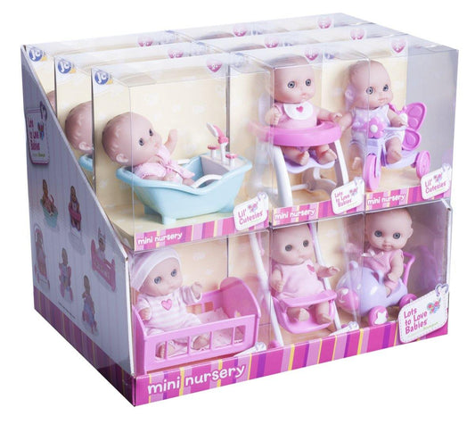 Lil' Cutesies 5" All Vinyl Dolls w/ Assorted Accessories in Gift Box - JC Toys Group Inc.