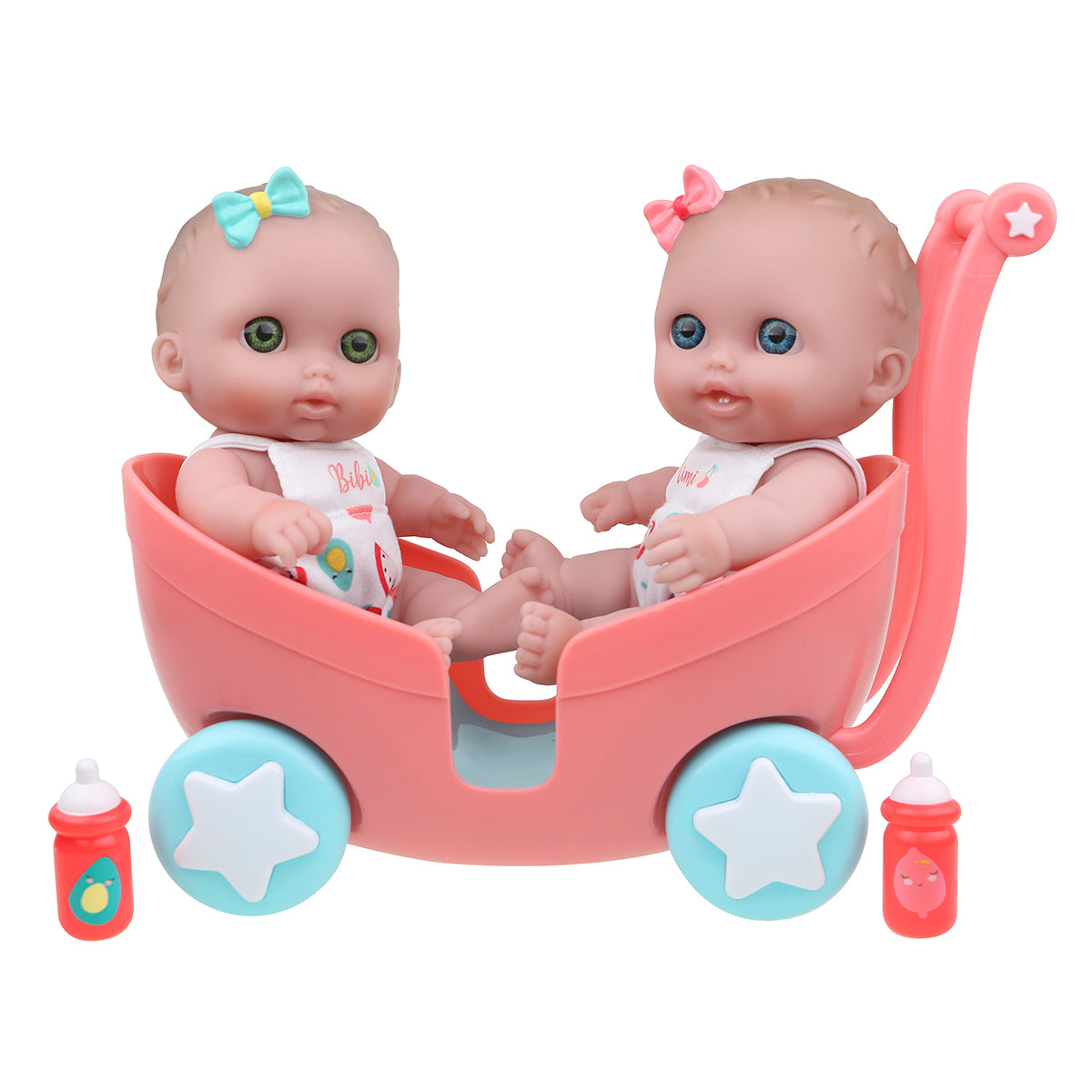 Lil' Cutesies Twins Stroller – JC Toys Group - Main Image