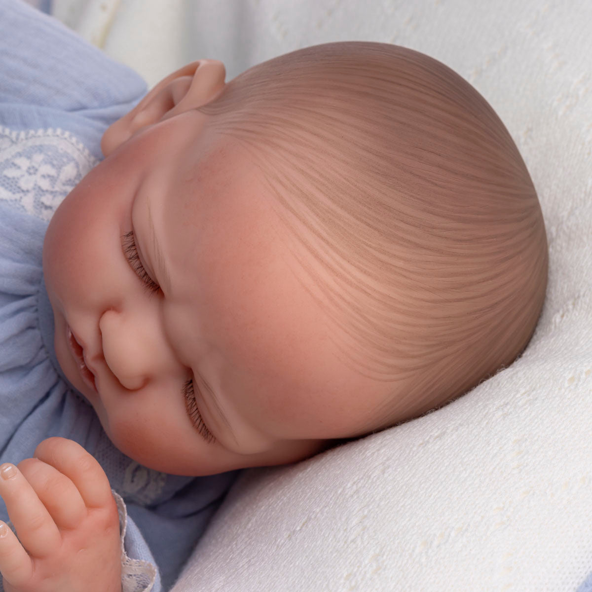 Reborn Doll | Berenguer Classics 17" Weighted & Hand Painted Soft Vinyl | Limited Edition | Mateo | Blue |