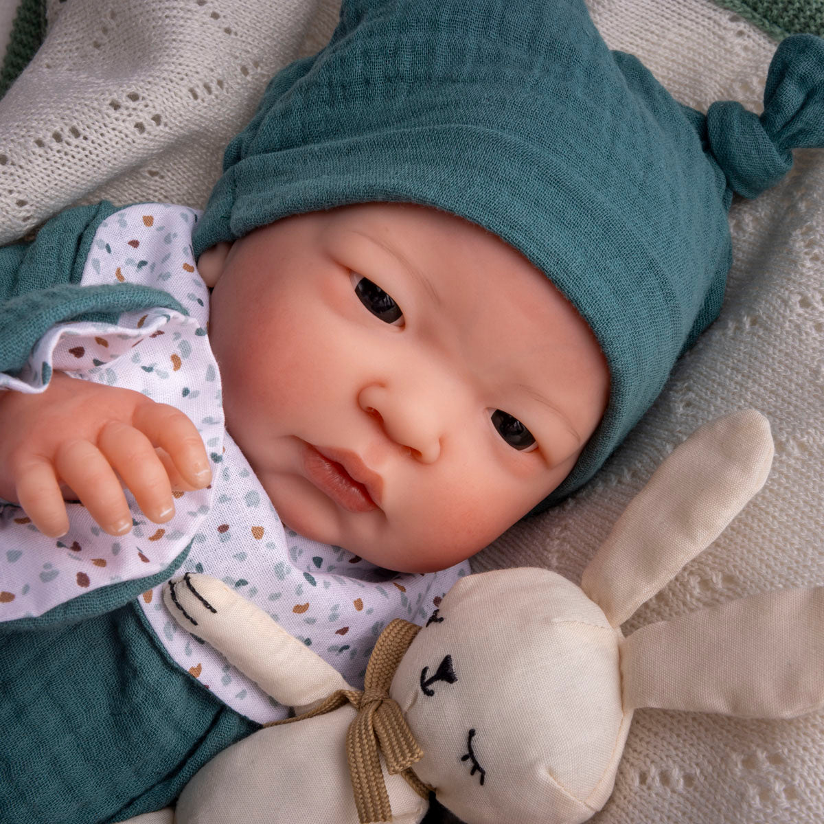 Reborn Doll | Berenguer Classics 16" Weighted & Hand Painted Soft Vinyl | Limited Edition | Kai | Asian |