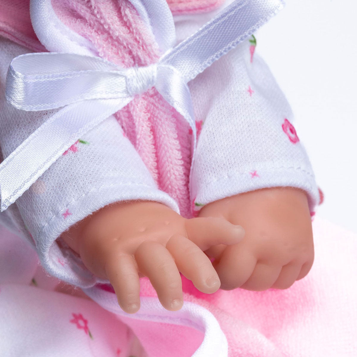 JC Toys, La Baby 11 inch Soft Body Baby Doll in Pink With Realistic Features