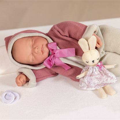 JC Toys La Baby Original Pink Collection Gift Set 17" Soft Body Closed Eyes