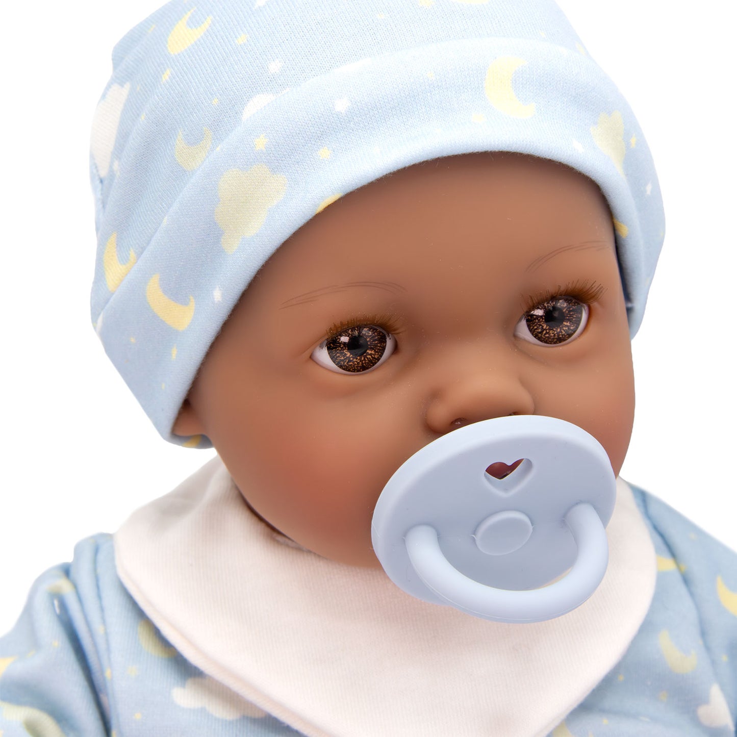 baby doll with pacifier