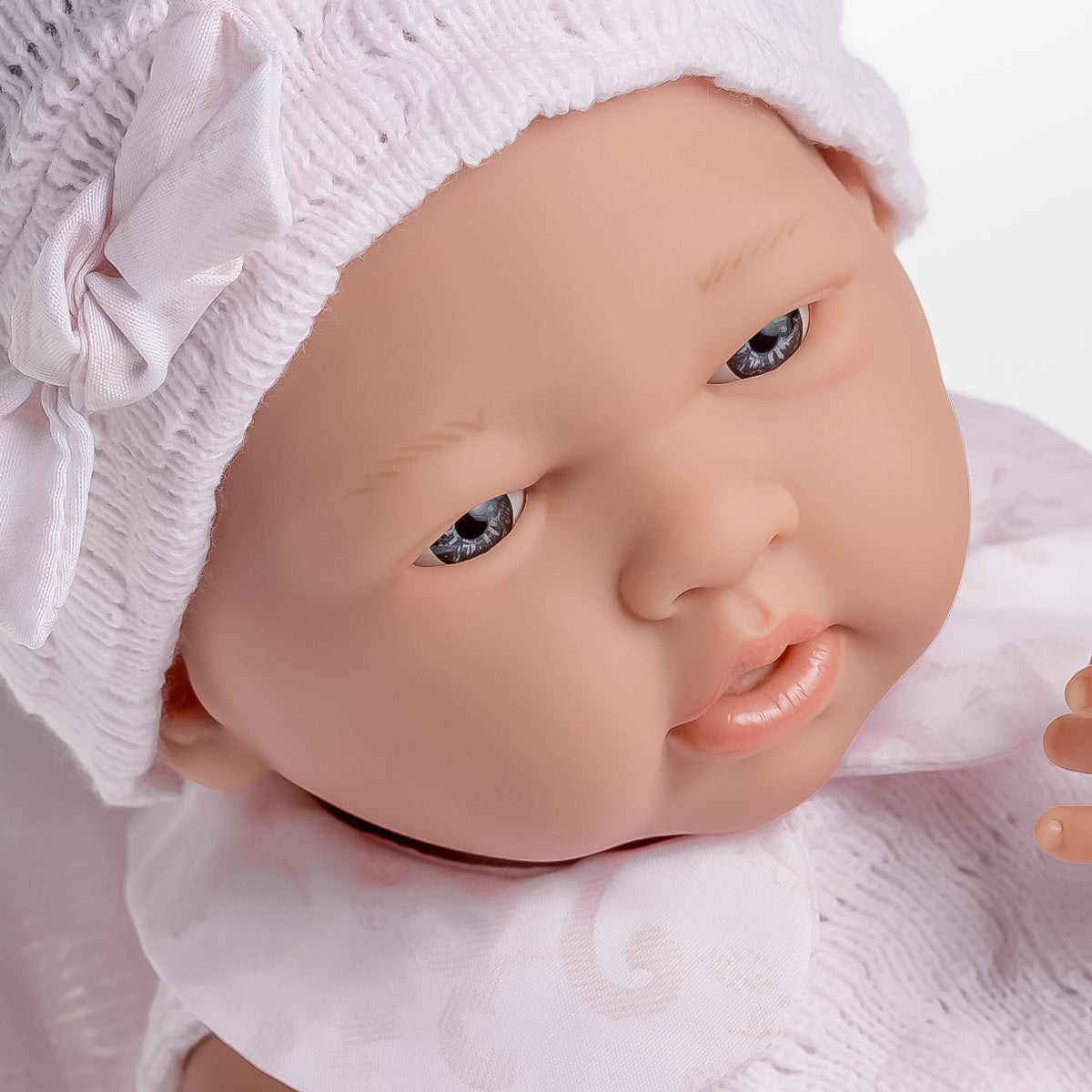 JC Toys, La Newborn 15 inch Anatomically Correct Real Girl Baby Doll Pink Outfit