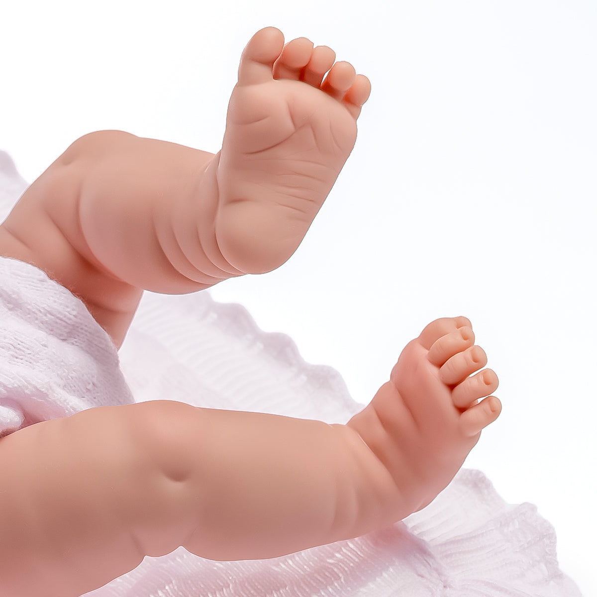 JC Toys, La Newborn 15 inch Anatomically Correct Real Girl Baby Doll Pink Outfit
