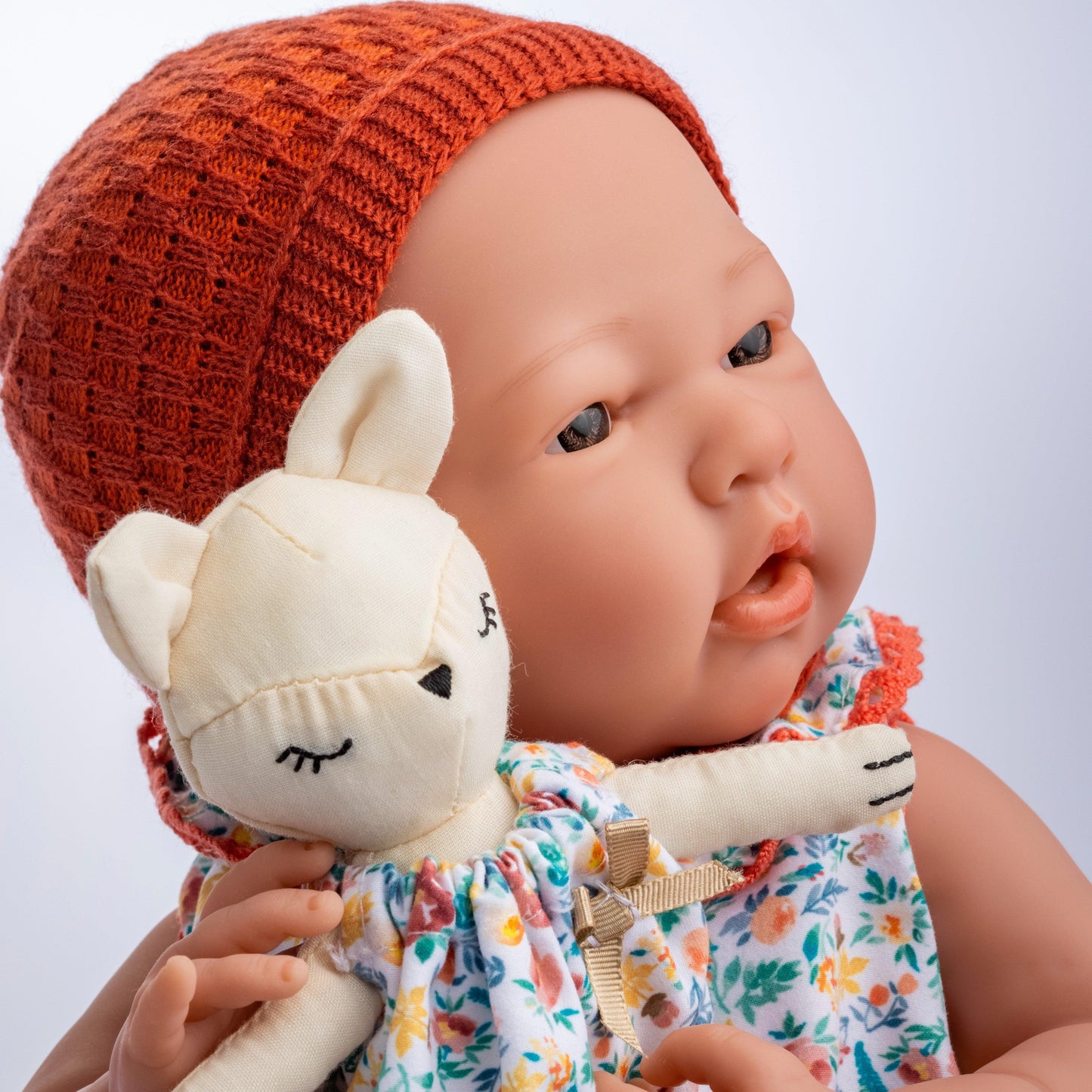 JC Toys La Newborn Anatomically Correct Real Girl Baby Doll 15" All-Vinyl NATURE Collection Designed by Berenguer Ages 2+