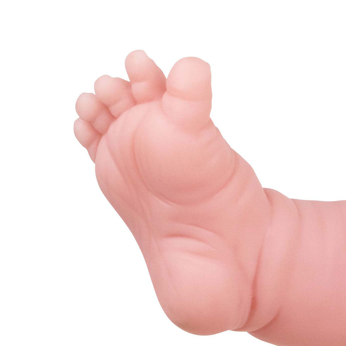 La Newborn® 17"  All-Vinyl Retro La Newborn Doll (closed Eyes) in Pink Set w/ accessories. Window Box