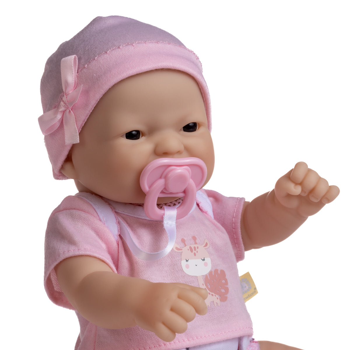 JC Toys, La Newborn 12 inches Asian All Vinyl Nursery Gift Set Doll