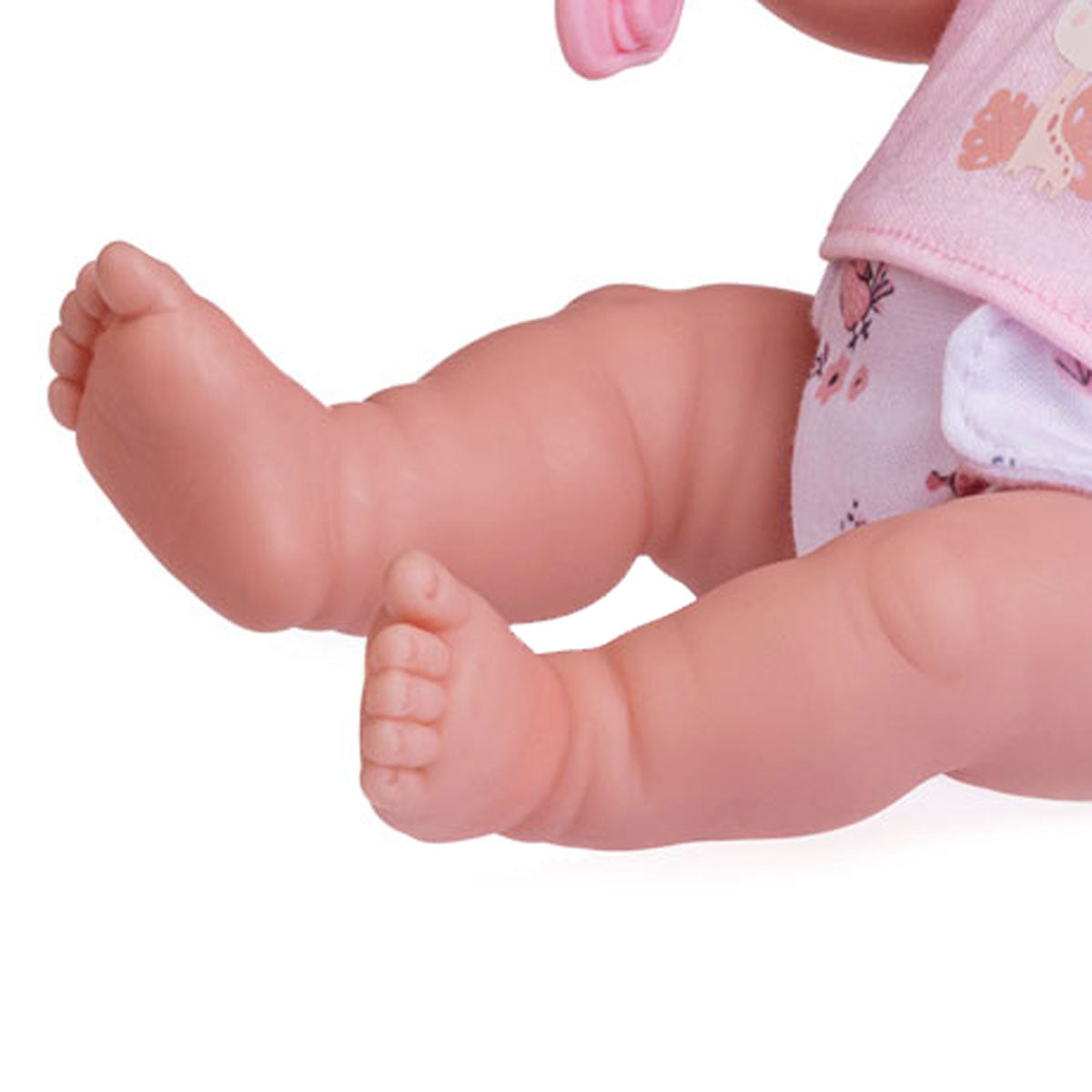 JC Toys, La Newborn Deluxe 12 inches Doll All Vinyl Nursery
