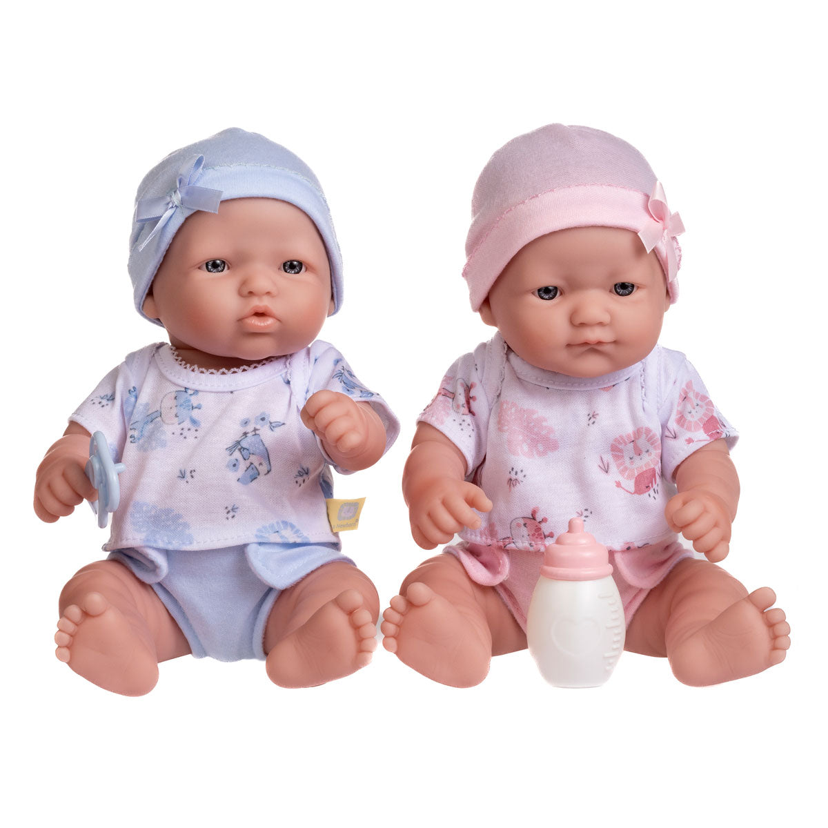 La Newborn ® All-Vinyl La Newborn TWINS w/ Accessories. – JC Toys
