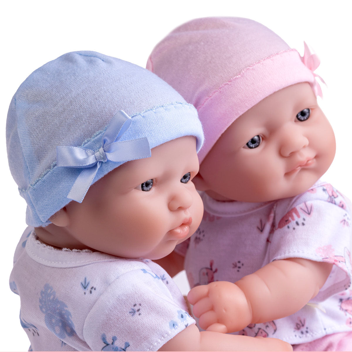 La Newborn ® All-Vinyl La Newborn TWINS w/ Accessories.