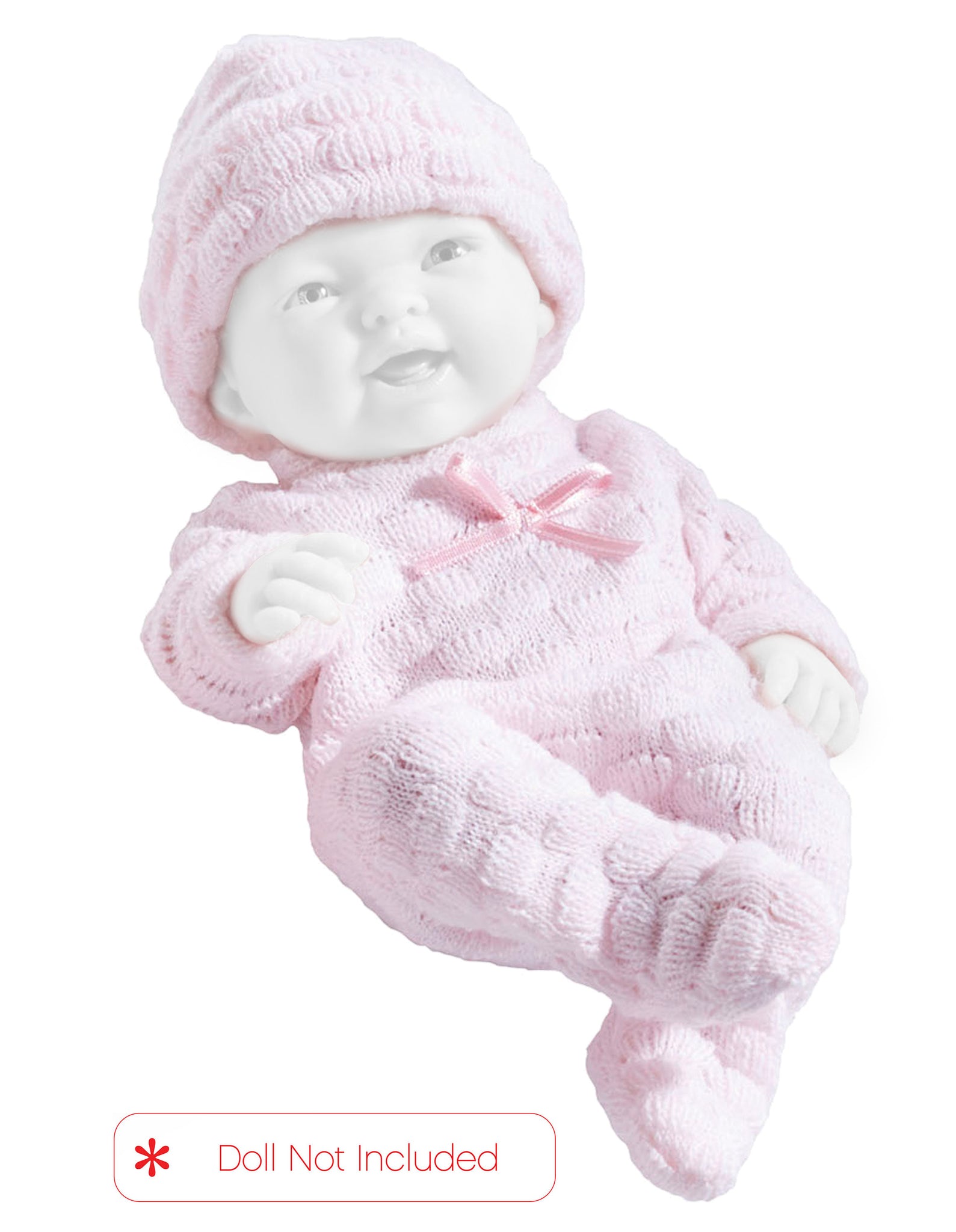Pink Onesie for Mini La Newborn 9.5" Doll