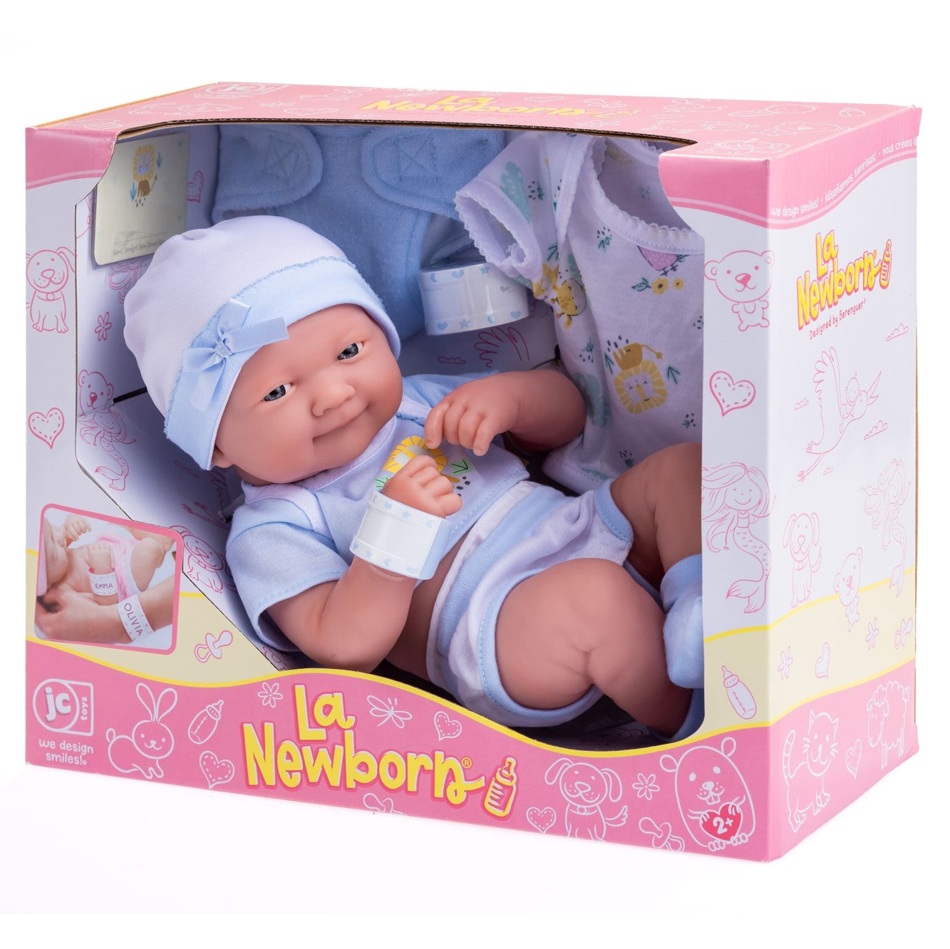 La Newborn Layette Set Berenguer Dolls Baby Doll Gift Set