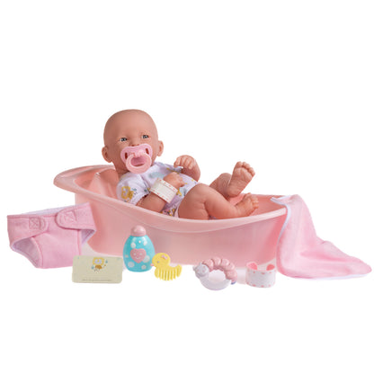La Newborn 14 inches Deluxe Bath Time Fun Set
