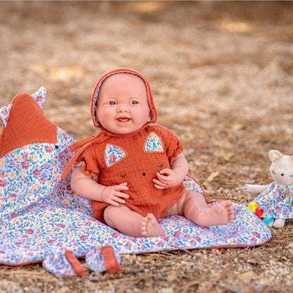 JC Toys La Newborn Nature Collection 15.5" Soft Body Baby Doll and Accessories Ages 2+