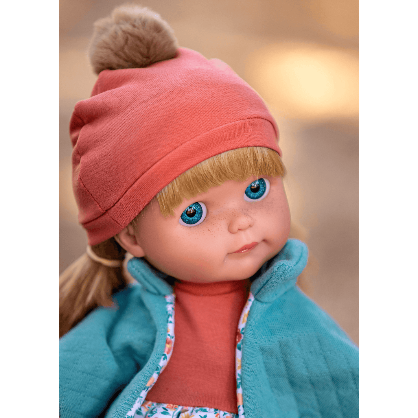 JC Toys Chloe 15" Nature Collection Fashion Doll Long Blonde Hair All vinyl Posable Doll