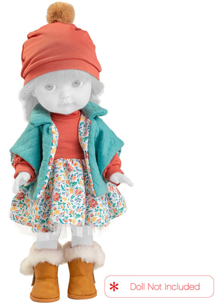 Nature Multi-Piece Outfit for Chloe and other 15" Fashion Dolls (32000)