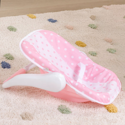 Berenguer Boutique! Pink and White  Carrier with Multi-Position Handle for dolls up to 16"