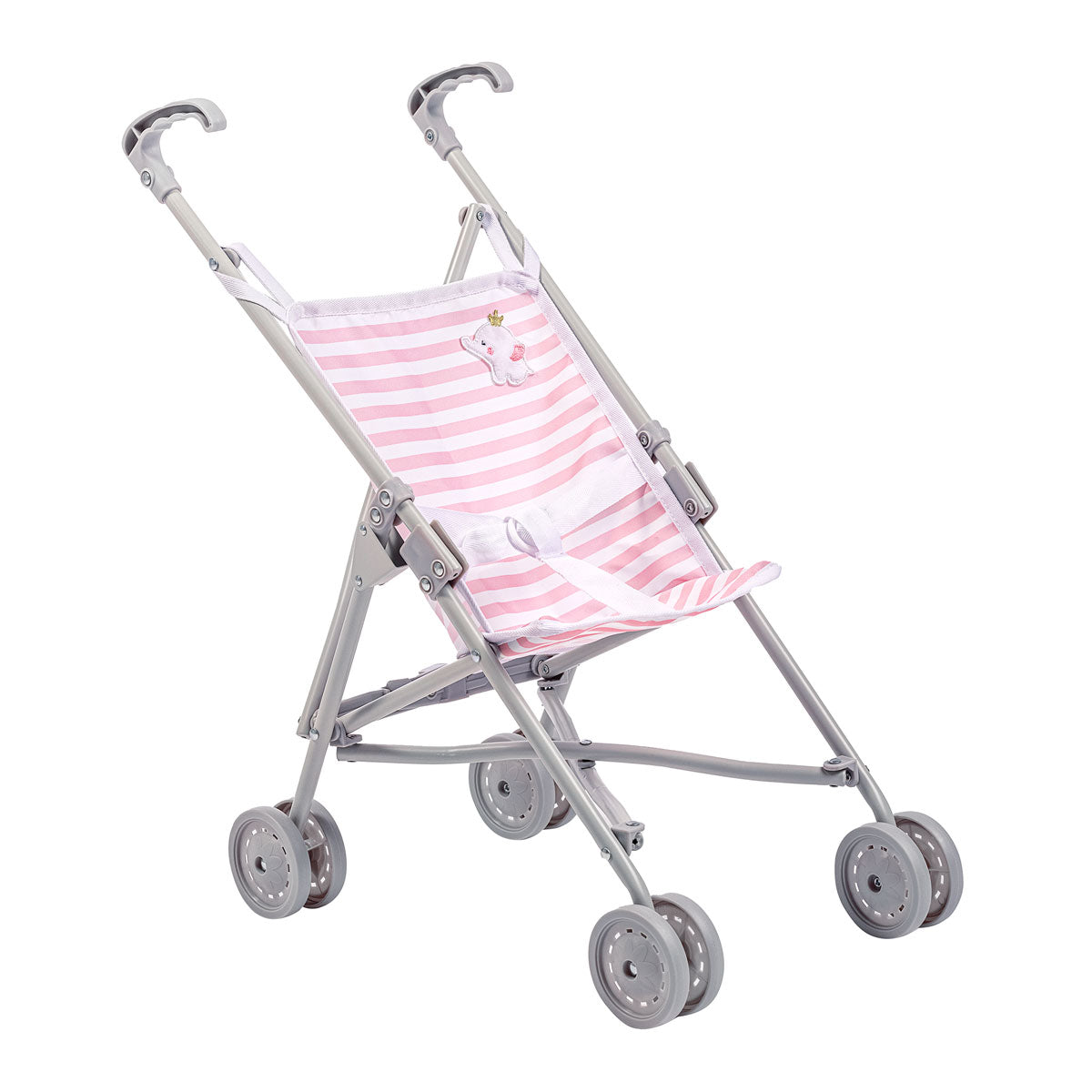 toddler toy stroller JC Toys Berenguer Boutique Single Umbrella Baby Doll Stroller Pink – JC Toys Group Inc