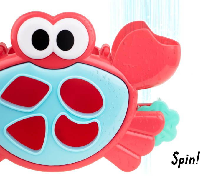 Lots to Play Toys ® Spinning Sorties - Bath Play Shape Sorter.