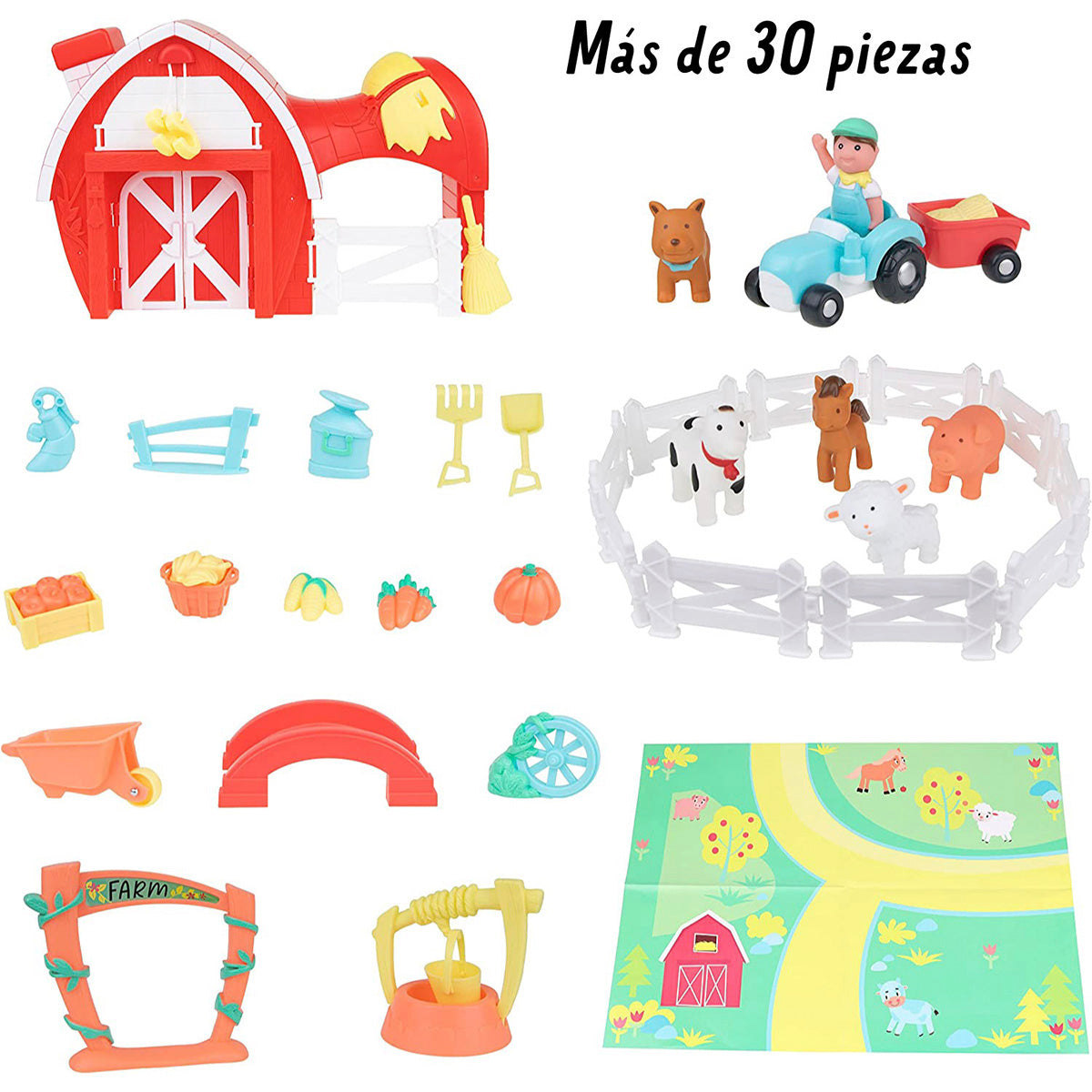 Barnyard Play Set Lots to Play Toys ® Farm Play Set - Barnyard Gift Set. – JC Toys Group Inc.