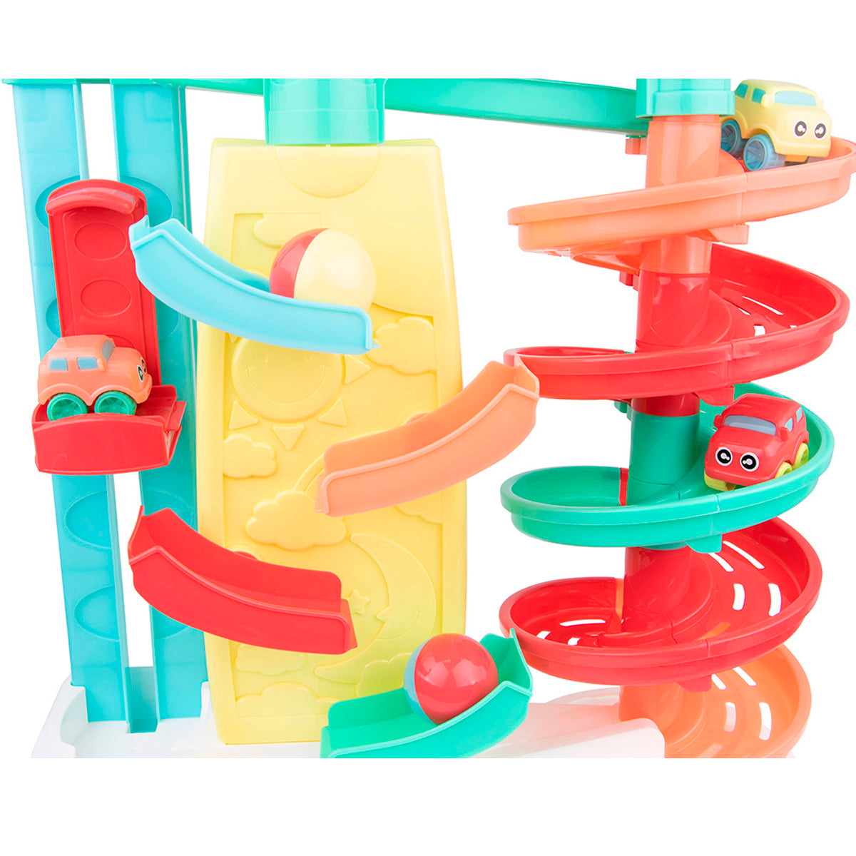 Lots to Play Toys ® Rollin Ramp Car Park.