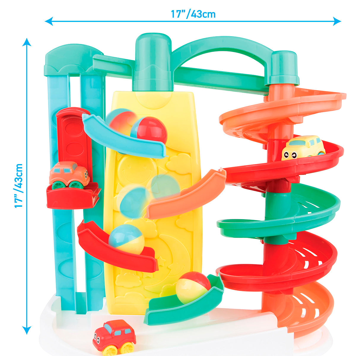 Lots to Play Toys ® Rollin Ramp Car Park.