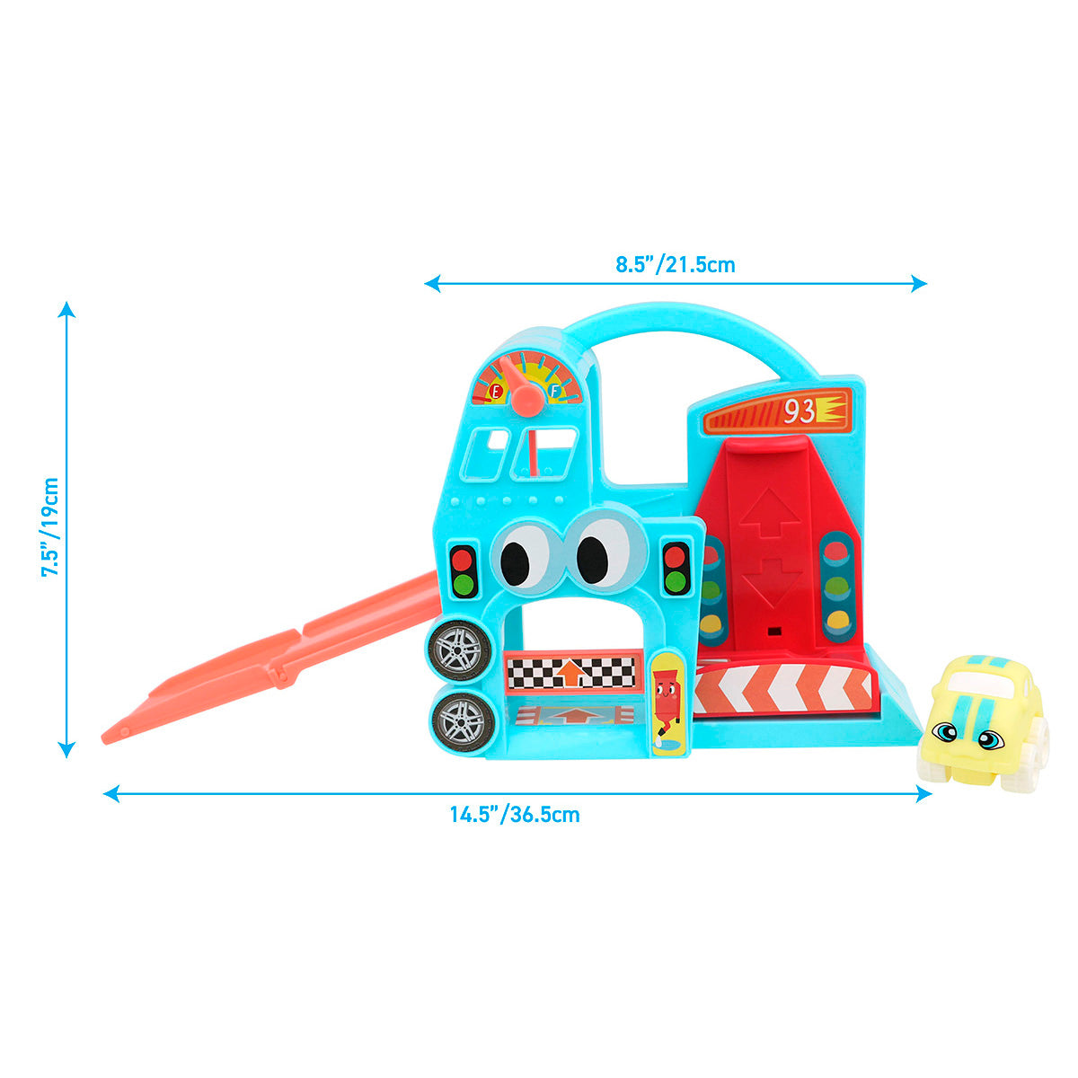Lots to Play Toys ® Pit Stop - Carry Along Play Set.
