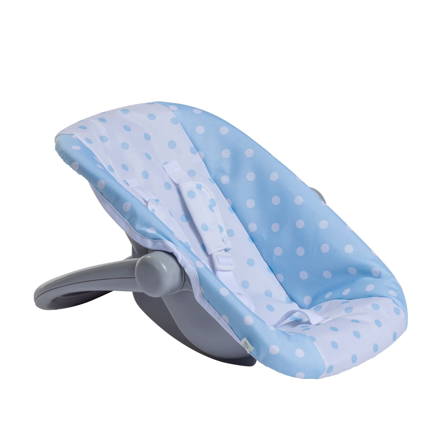 JC Toys - Berenguer Boutique Playtime | 2 in 1 Baby Doll Swing and Portable Carrier | for Dolls up to 18" | Ages 3+ | Blue