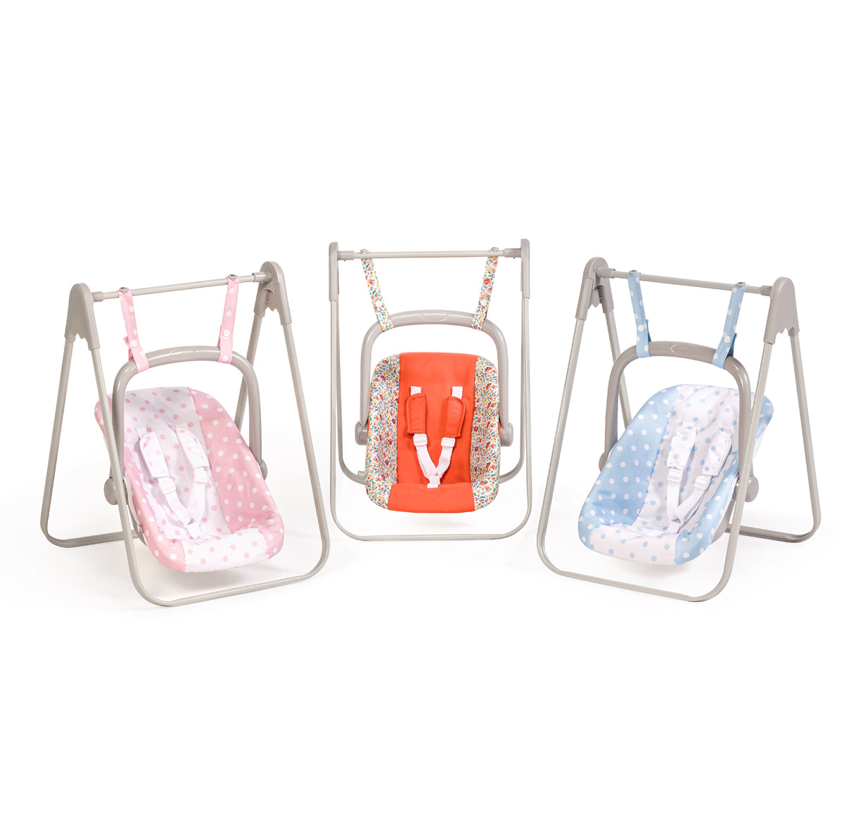 JC Toys - Berenguer Boutique Playtime | 2 in 1 Baby Doll Swing and