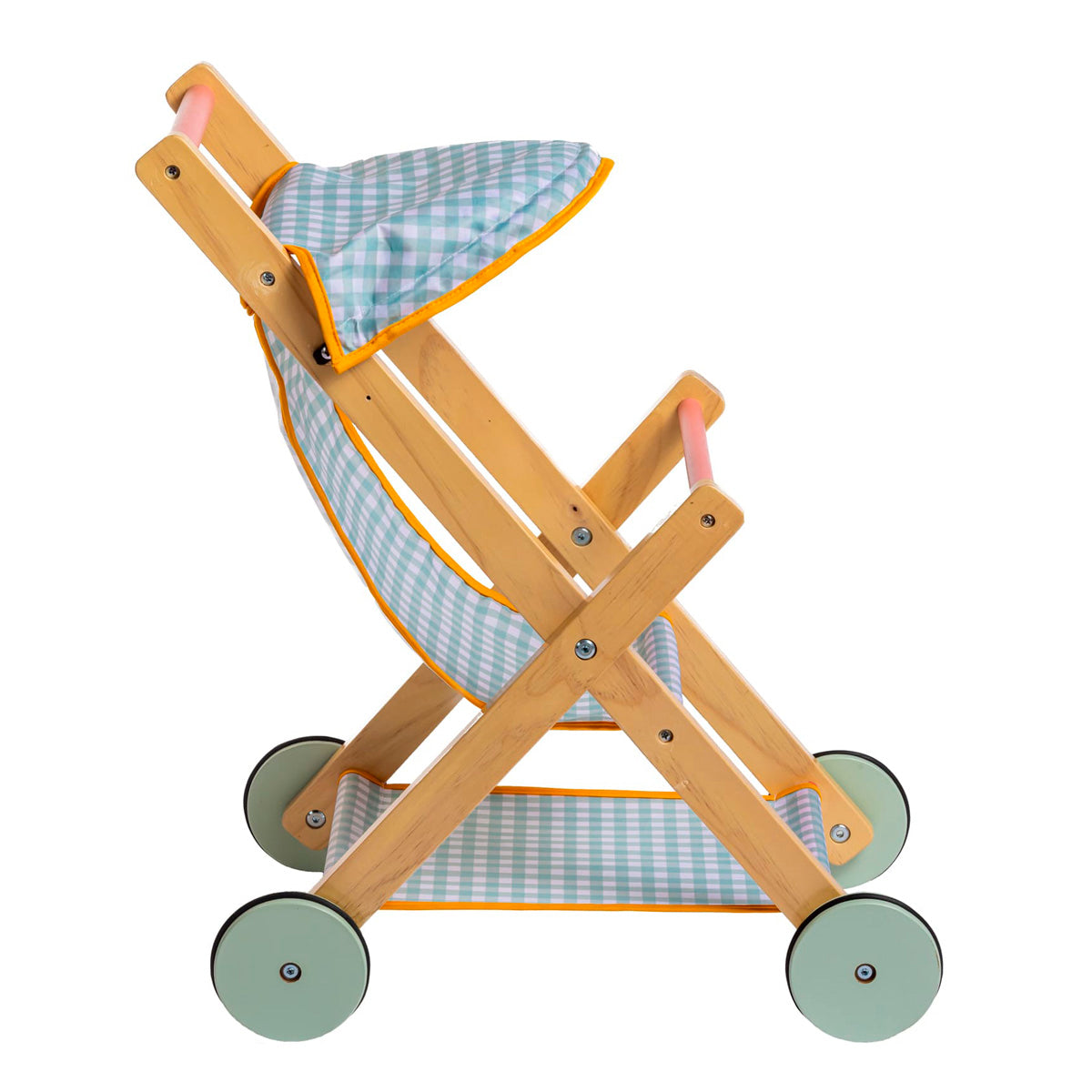 JC Toys - Twiggly Toys - Deluxe Wood Stroller