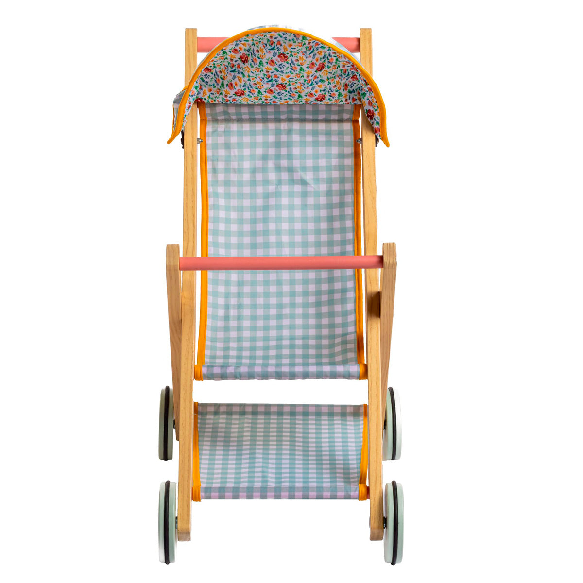 JC Toys - Twiggly Toys - Deluxe Wood Stroller