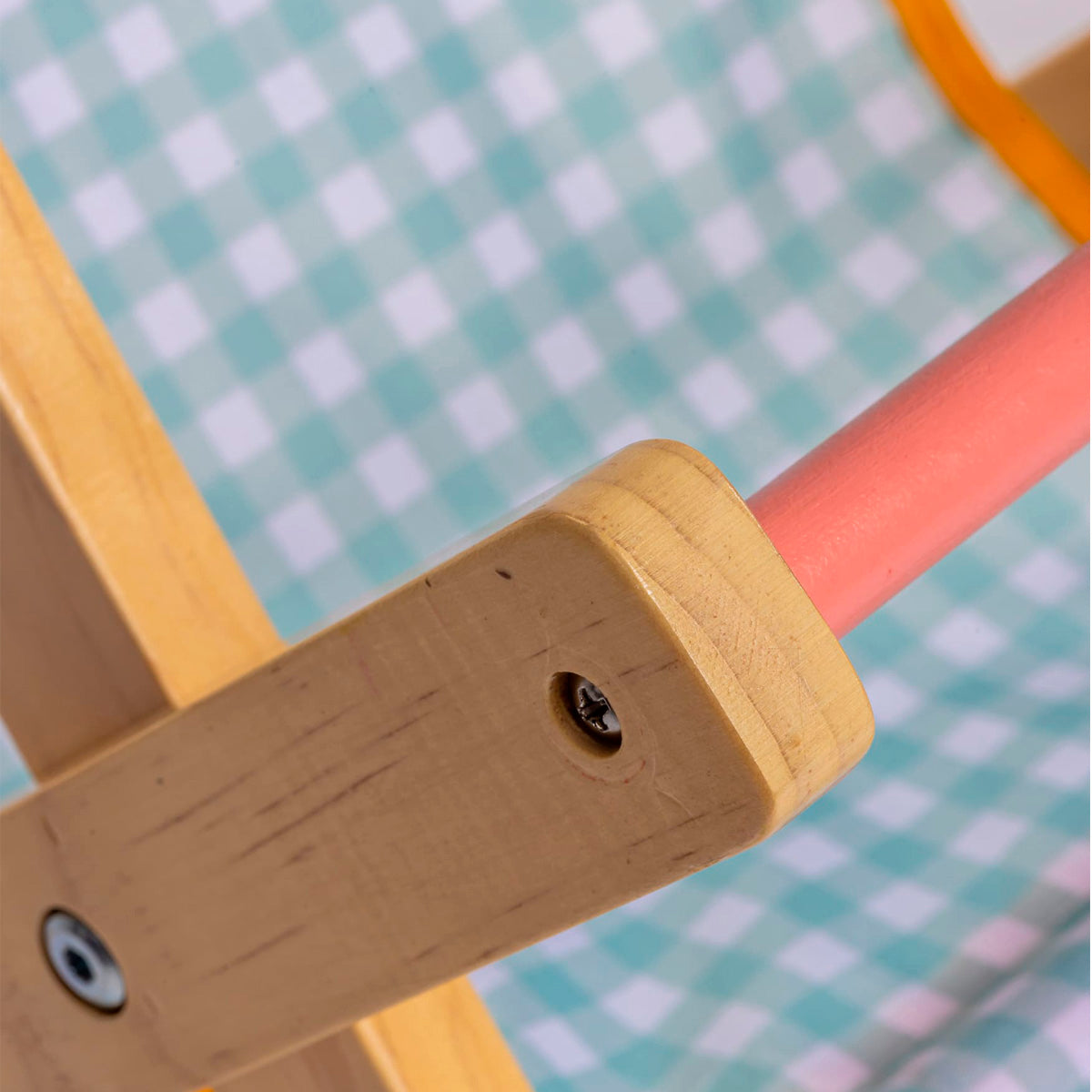 JC Toys - Twiggly Toys - Deluxe Wood Stroller