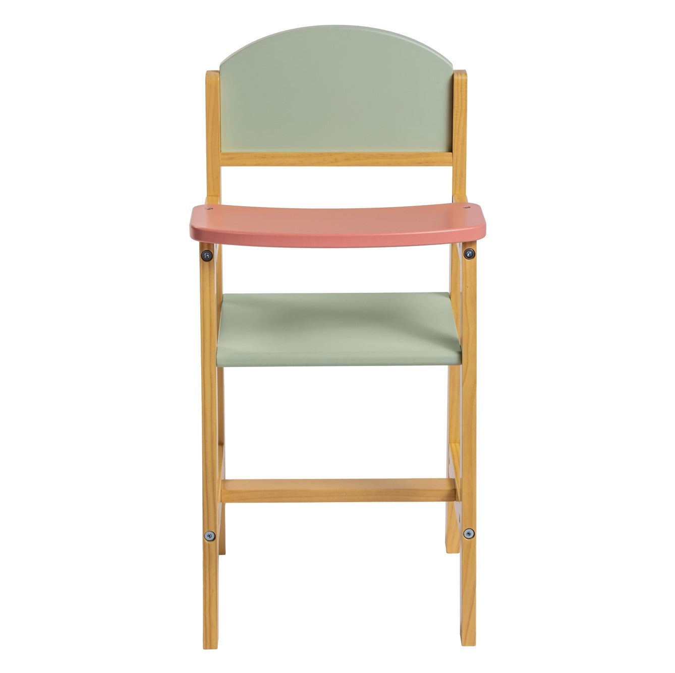 JC Toys - Twiggly Toys - Deluxe Wood High Chair