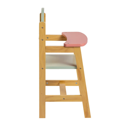 JC Toys - Twiggly Toys - Deluxe Wood High Chair