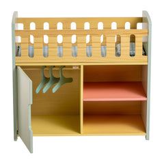 JC Toys - Twiggly Toys - Deluxe Wood Crib Station