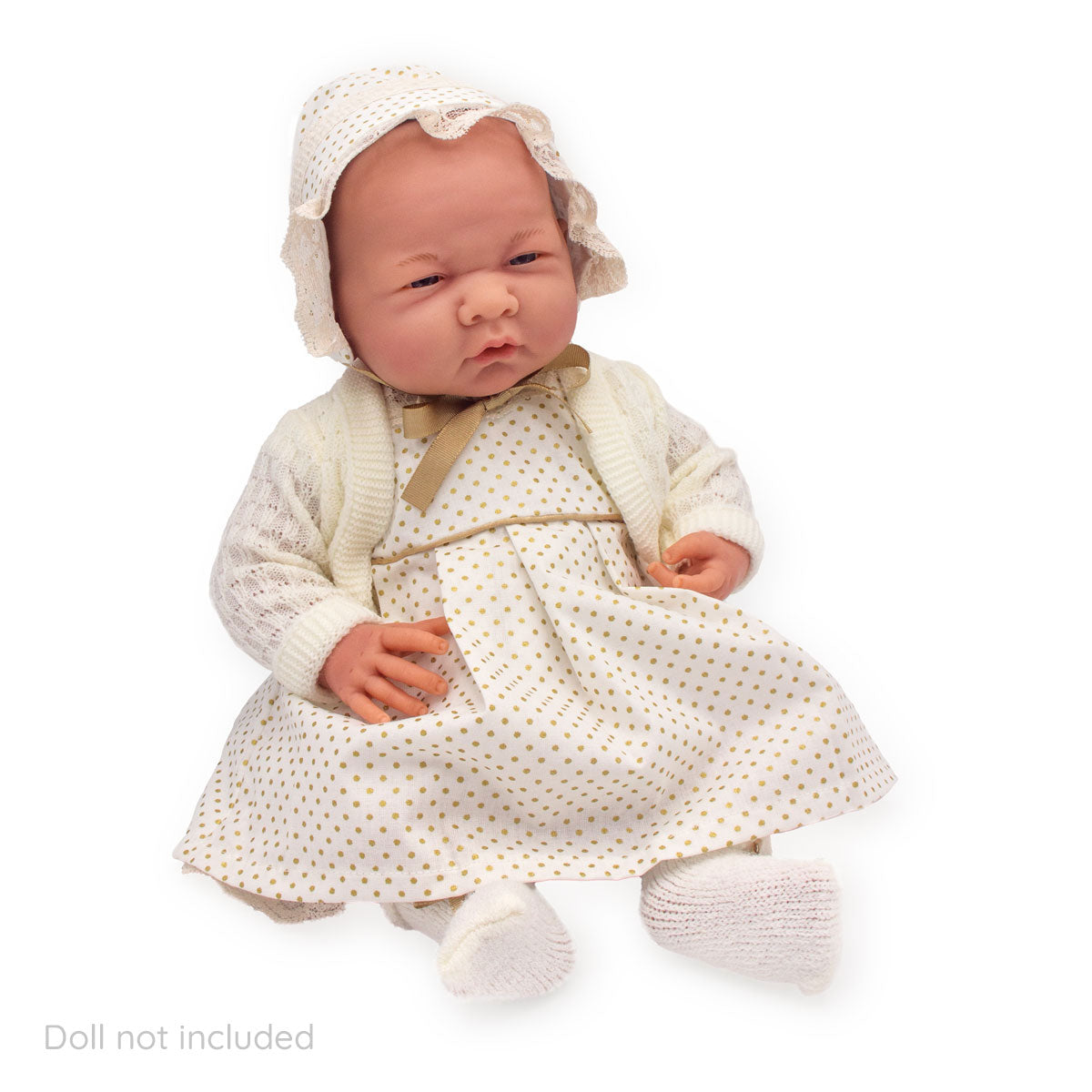 Multi Piece Royal Theme Outfit for La Newborns and other 15" Dolls (18793)
