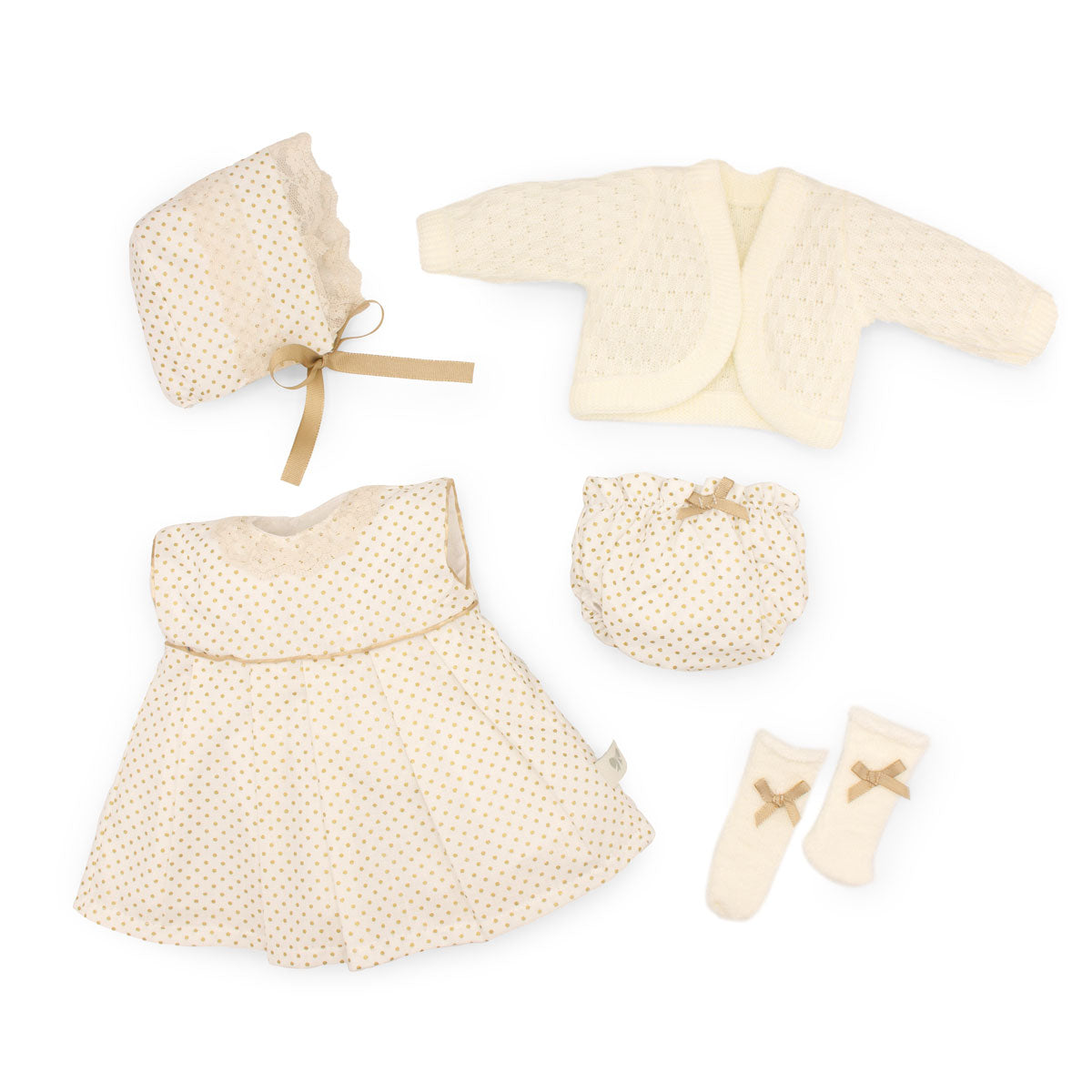 Multi Piece Royal Theme Outfit for La Newborns and other 15" Dolls (18793)