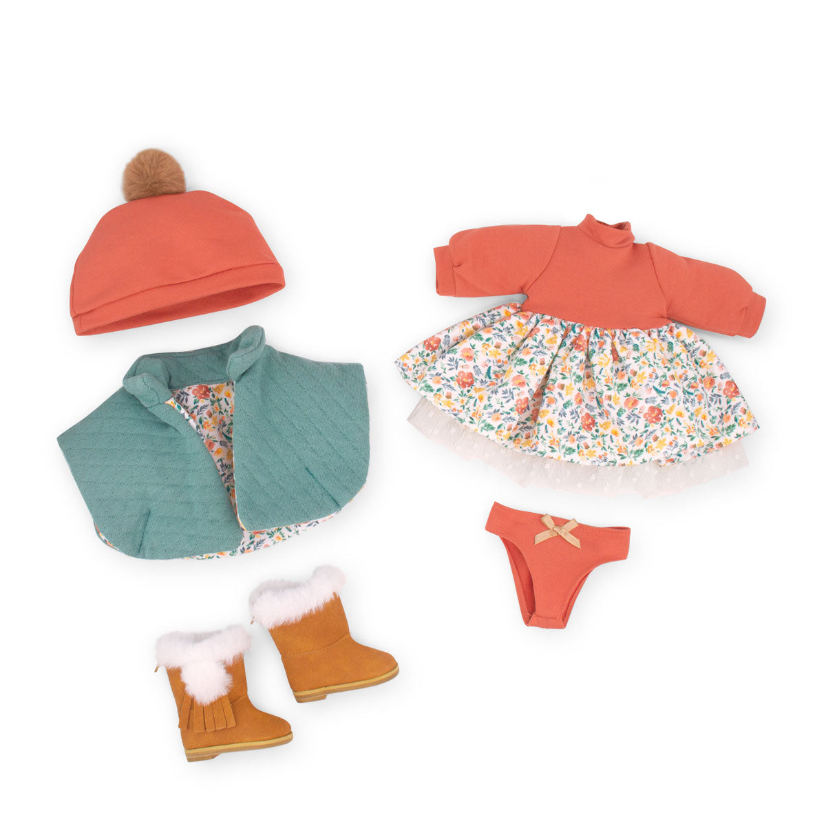 Nature Multi-Piece Outfit for Chloe and other 15" Fashion Dolls (32000)