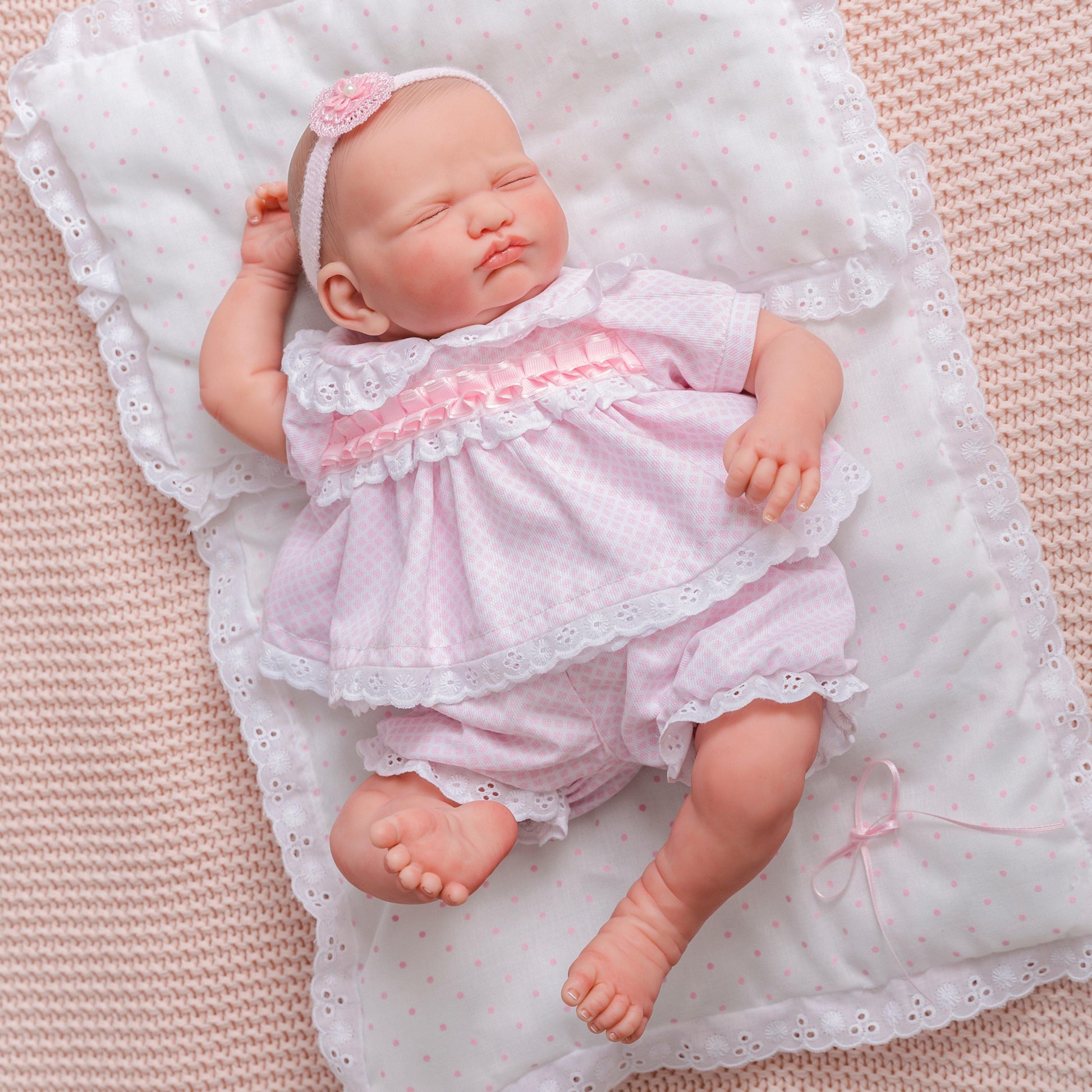 Berenguer Classics Limited Edition Leonor 17 inches Reborn Baby Doll-2019 Award - JC Toys Group Inc.