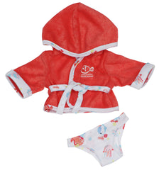 Lots to Love Babies® All-Vinyl Baby Doll w/ Hooded Towel and Bath Accessories. Asian