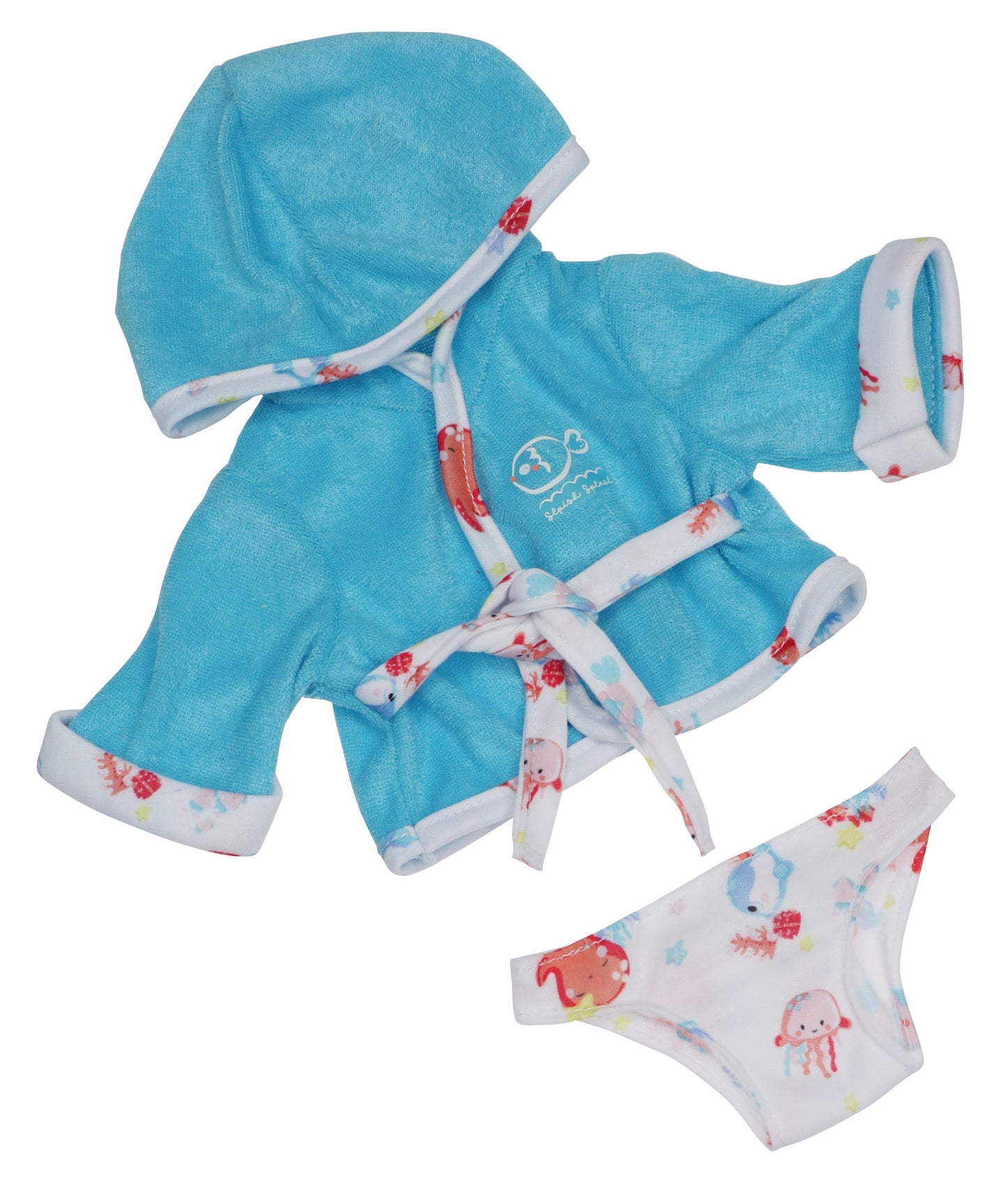 Lots to Love Babies® All-Vinyl Baby Doll w/ Hooded Towel and Bath Accessories. Hispanic